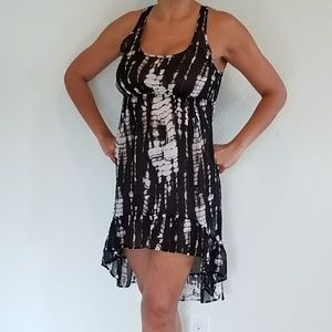 Summer light symmetrical dress